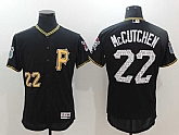 Pittsburgh Pirates #22 Andrew McCutchen Black 2017 Spring Training Flexbase Collection Stitched Jersey,baseball caps,new era cap wholesale,wholesale hats